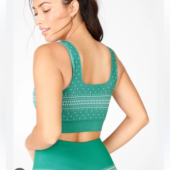Fabletics | fair isle seamless bra - Picture 2 of 7